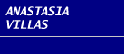 Logo, ANASTASIA VILLAS, Ano Gavrio, Andros, Kykladen