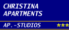 Logo, CHRISTINA APARTMENTS, Drepano, Argolida, Peloponnes