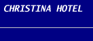 Logo, CHRISTINA HOTEL, Αρχαία Επίδαυρος, Αργολίδα, Πελοπόννησος