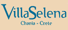 Logo, SELENA VILLA, Agia Marina, Chania, Crete
