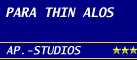 Logo, PARA THIN ALOS STUDIOS, Πολύχρονο, Χαλκιδική Κασσάνδρα, Μακεδονία