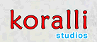 Logo, KORALLI STUDIOS, Korissia, Kea, Kykladen