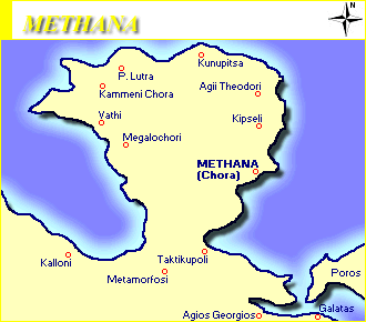 Argosaronikos, Methana