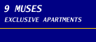 Logo, 9 MUSES EXCLUSIVE APARTMENTS, Σάψιλα, Πάτμος, Δωδεκάνησα