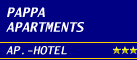 Logo, PAPPA ELEFTHERIA APARTMENTS, Παραλία Βράχου, Πρέβεζα, Ήπειρος