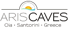 Logo, ARIS CAVES, Oia, Santorini