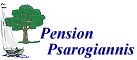 Logo, PENSION PSAROGIANNIS NIKITI-TRAVEL, Βουρβουρού, Χαλκιδική Σιθωνία, Μακεδονία